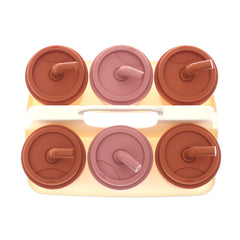 6 PCS Ice Mould – Glass Shape - Habitt