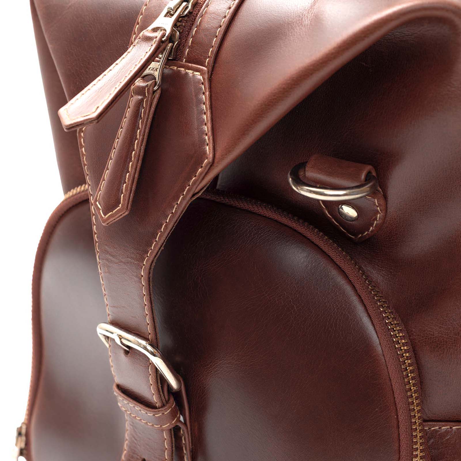 Milano Travel Bag Geneva Brown - Habitt