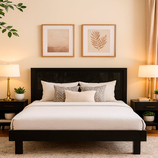 Franklin Bed with two Side Tables - Habitt