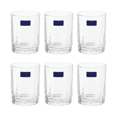 Premium Textured Tumbler Glass 285 ml - Habitt