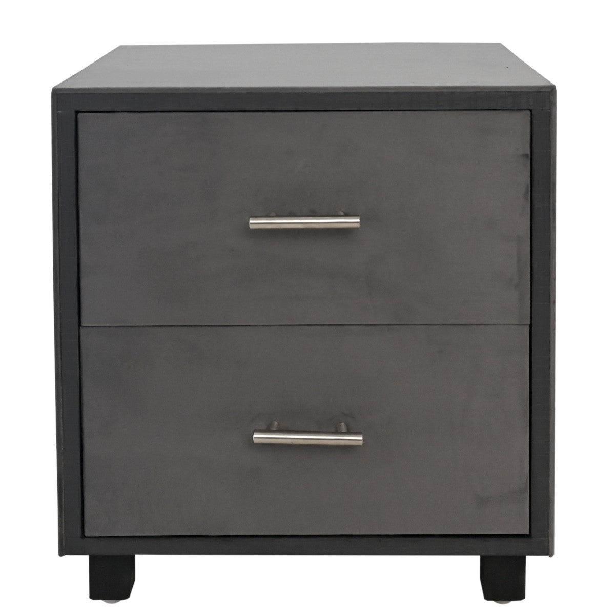 Nimoy King Size Bed with 2 Side Tables