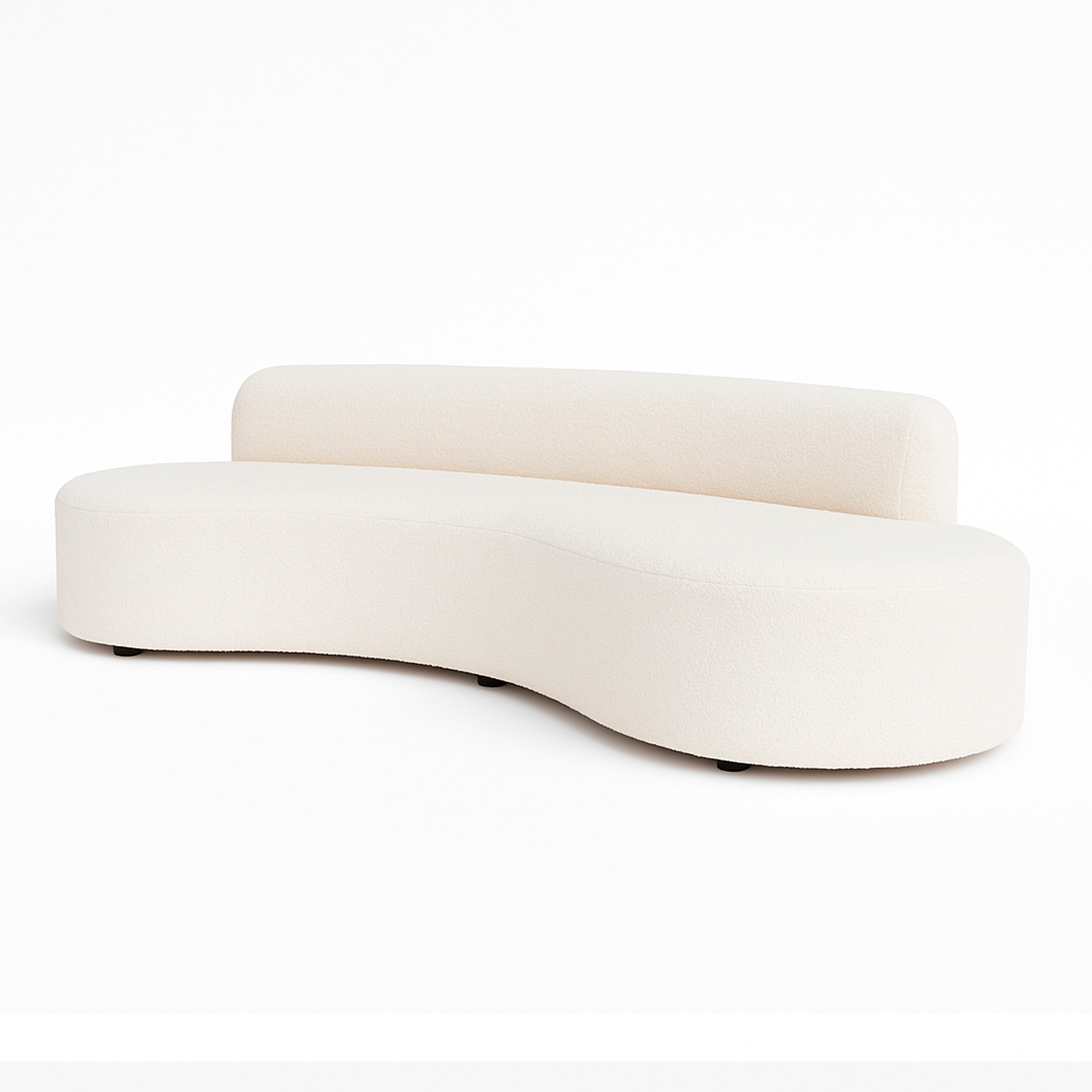 Luna Curve Sofa Set – Stylish Curved Design with Luxurious Comfort - Habitt