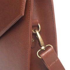 Oscar Laptop Bag Granite Brown - Habitt