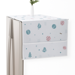 Waterproof Fridge Cover with Side Pockets – Dustproof Refrigerator Protector - Habitt