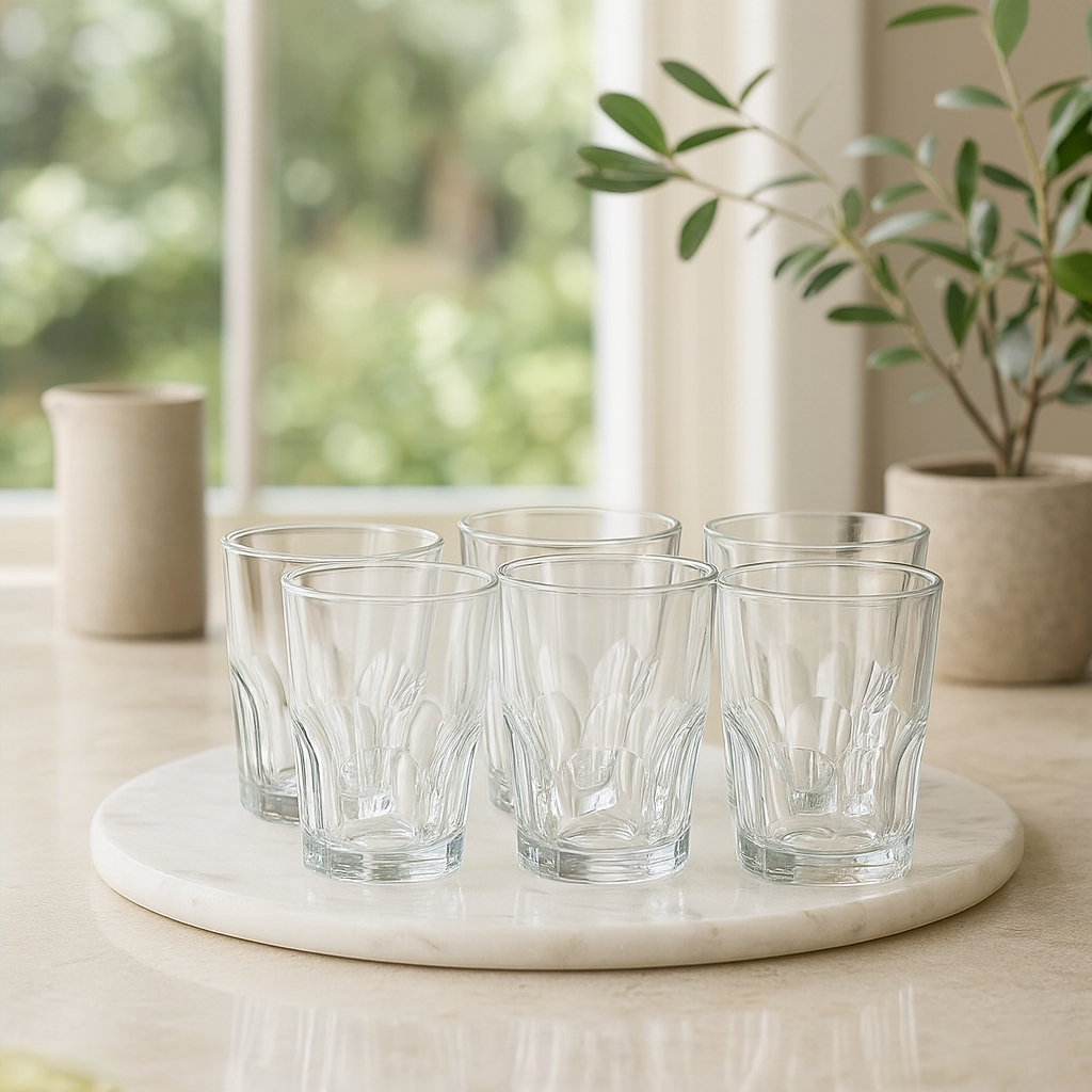 Premium Clear Tumbler Glass 330 ml - Habitt