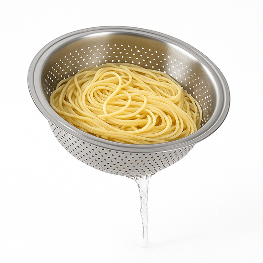 Stainless Steel Drain Basket – 25,27,29,31 cm - Habitt
