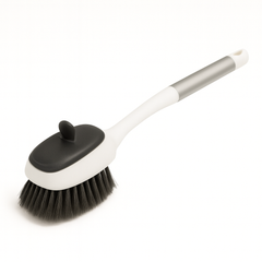 Aluminum Commode Brush with Curved Handle for Hygienic & Deep Cleaning - Habitt