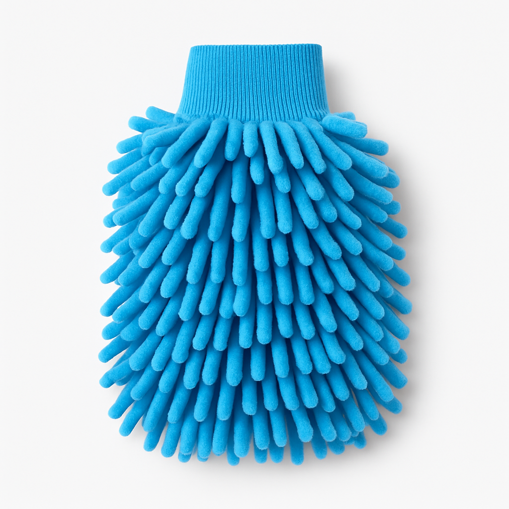 1Pc Single-Sided Microfiber Duster Glove – Soft Cleaning Mitt for Cars & Home - Habitt