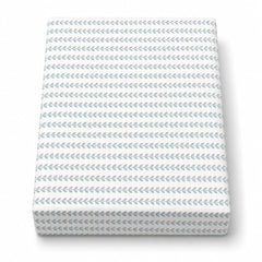 Blue lines Double Bed Sheet 96x102"