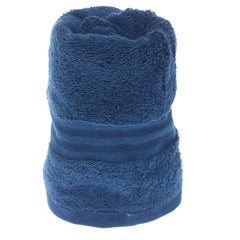 Soft &amp; Absorbent Blue Hand Towel – 500 GSM, 40x70 cm - Habitt