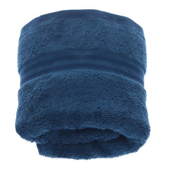 Soft &amp; Absorbent Blue Hand Towel – 500 GSM, 40x70 cm - Habitt