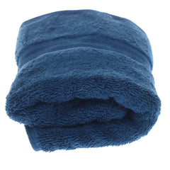 Soft &amp; Absorbent Blue Hand Towel – 500 GSM, 40x70 cm - Habitt