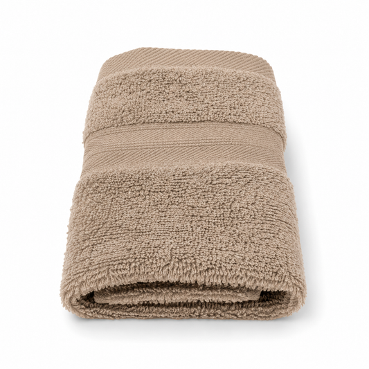 Taupe Face Towel – 500 GSM (30 x 30 cm)