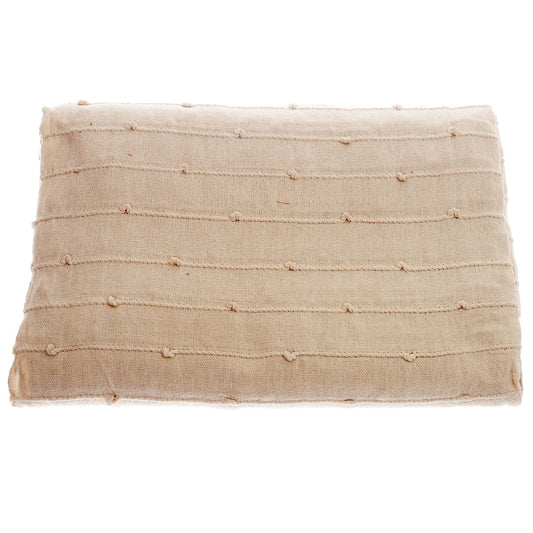 White Textures Bed Cover 94x102" - Habitt