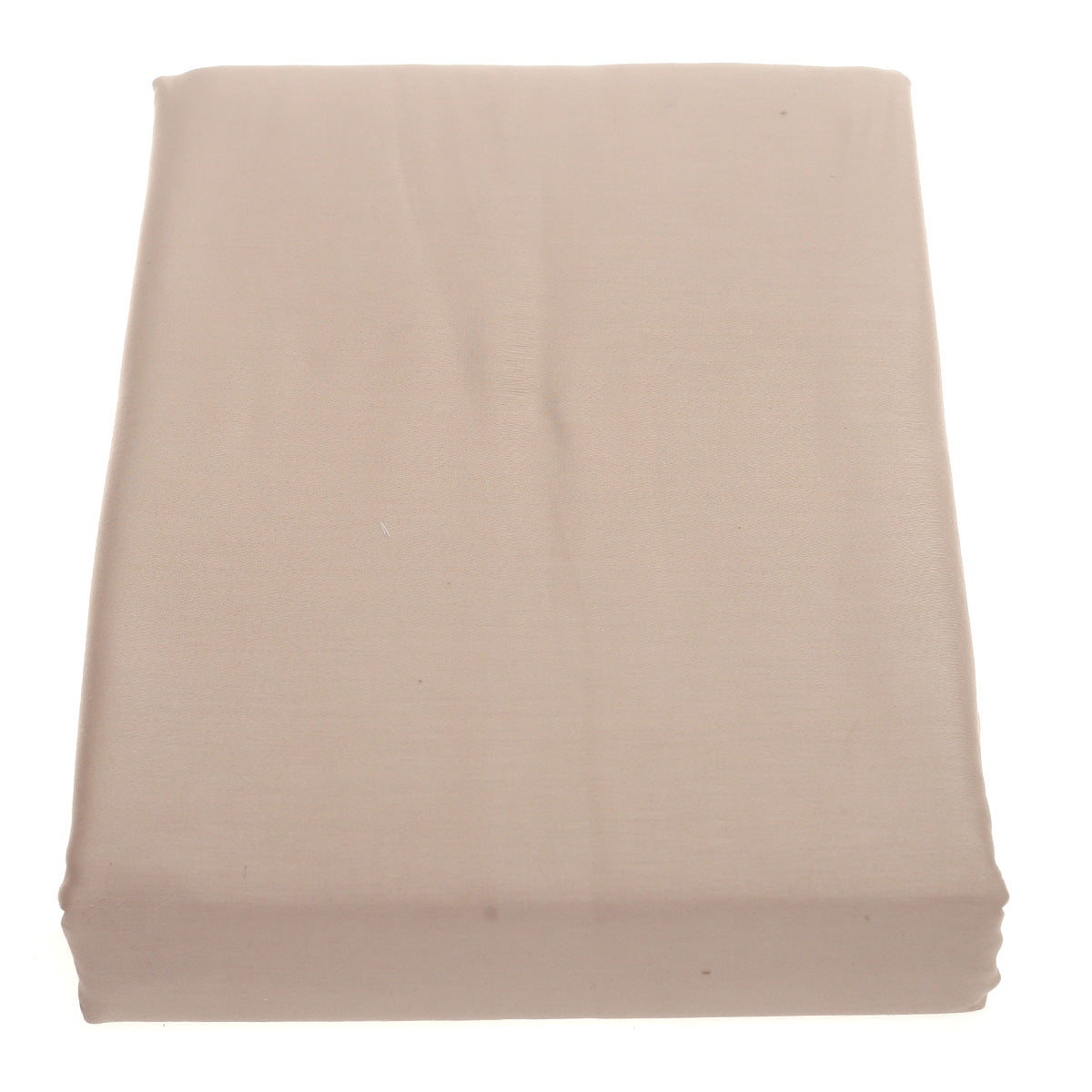 Double Bed Sheet Satin Gold 96X102" Dyed - Habitt