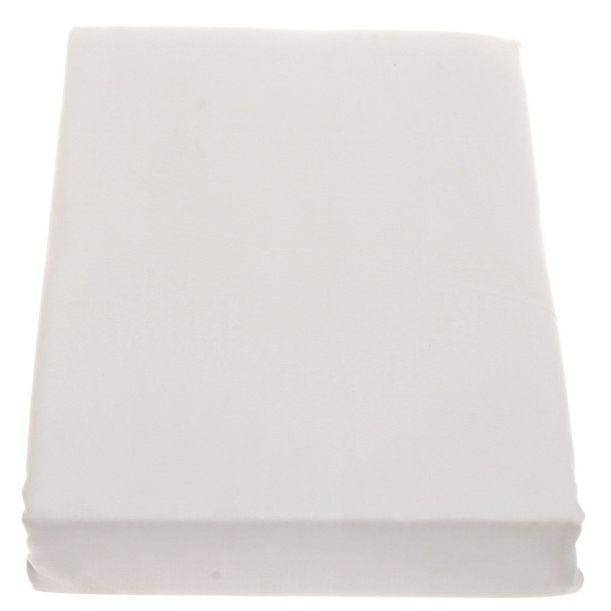 Double Bed Sheet Satin Light Grey 96X102" Dyed - Habitt