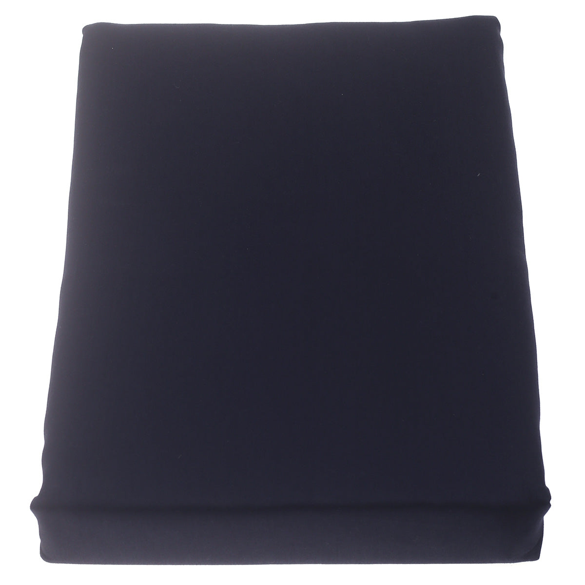 Double Bed Sheet Satin Navy Blue 96X102" Dyed - Habitt