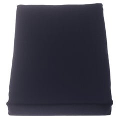 Double Bed Sheet Satin Navy Blue 96X102" Dyed - Habitt