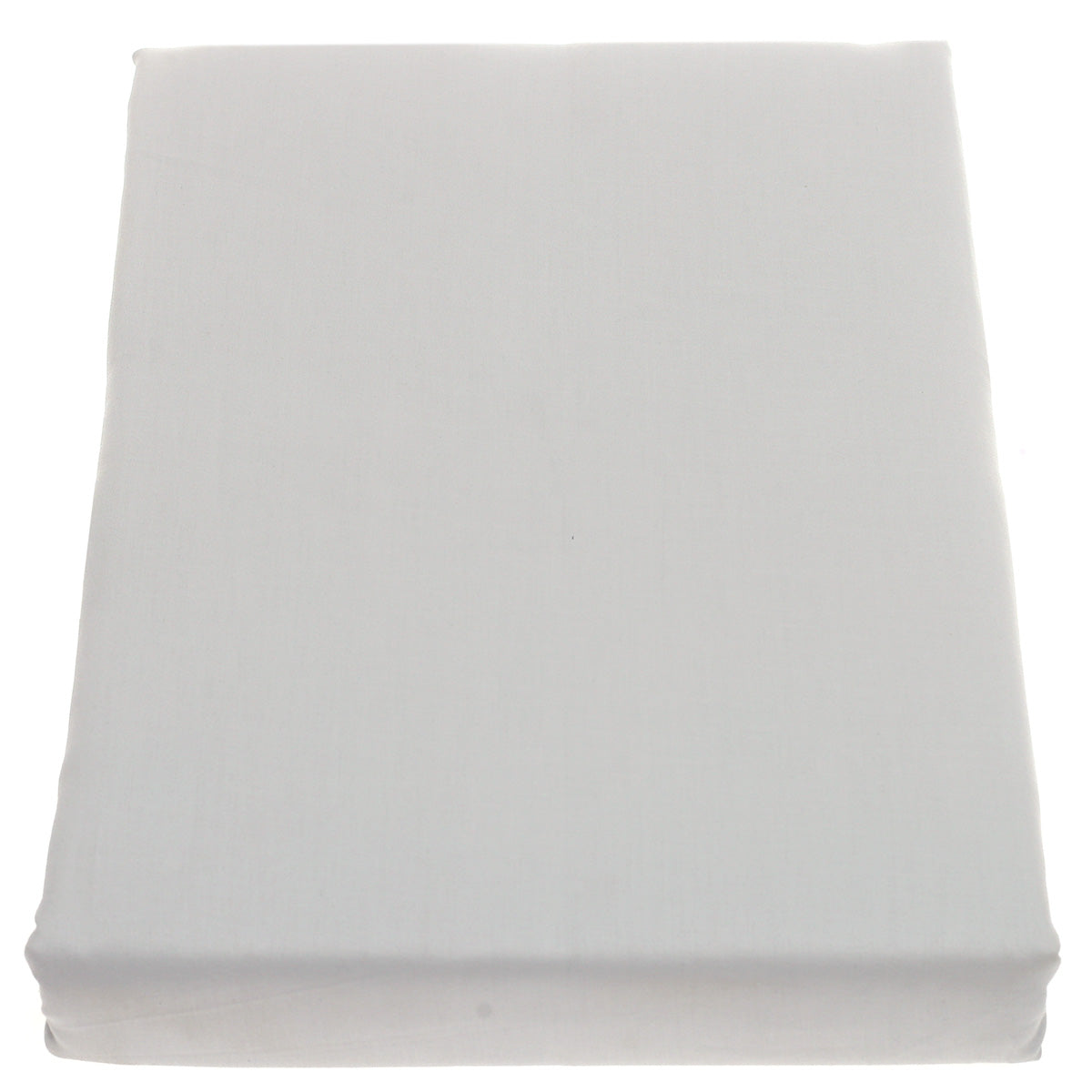 Double Bed Sheet Satin Silver 96X102" Dyed - Habitt