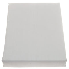 Double Bed Sheet Satin Silver 96X102" Dyed - Habitt