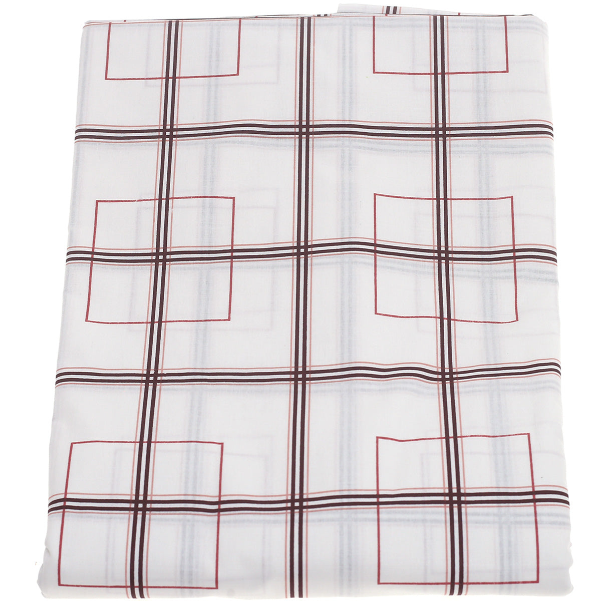 Black Box Geometric Double Bed Sheet 90x100" - Habitt