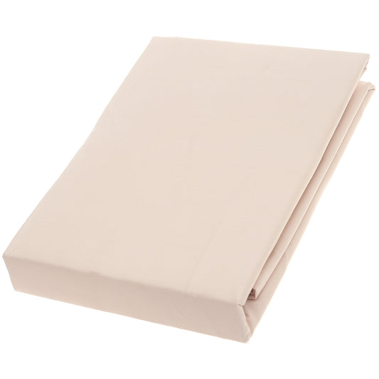 Off-White Dyed Double Bed Sheet – 96x102" | Percale Cotton - Habitt