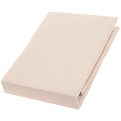 Off-White Dyed Double Bed Sheet – 96x102" | Percale Cotton - Habitt