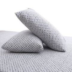 Seamless Texture Double Bed Sheet – 90x100 Inches with 2 Pillow Covers - Habitt