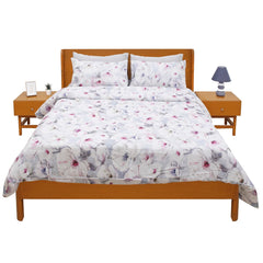 Multi Florals Double Bedding Set – 6 Pieces - Habitt