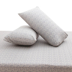 Floral Jaal Double Bed Sheet with Pillow Covers – 96x102 Inches - Habitt