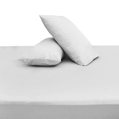 Premium Double Bed Sheet 96x102" – Ecru Dyed Cotton | Elegant, Soft & Breathable Bedding Set - Habitt