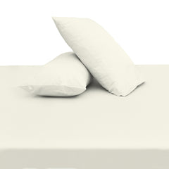 Unicorn Silver Solid Dyed Double Bed Sheet – 96x102" - Habitt