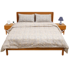 Amber Brown Double Quilt Cover 90x96" - Habitt