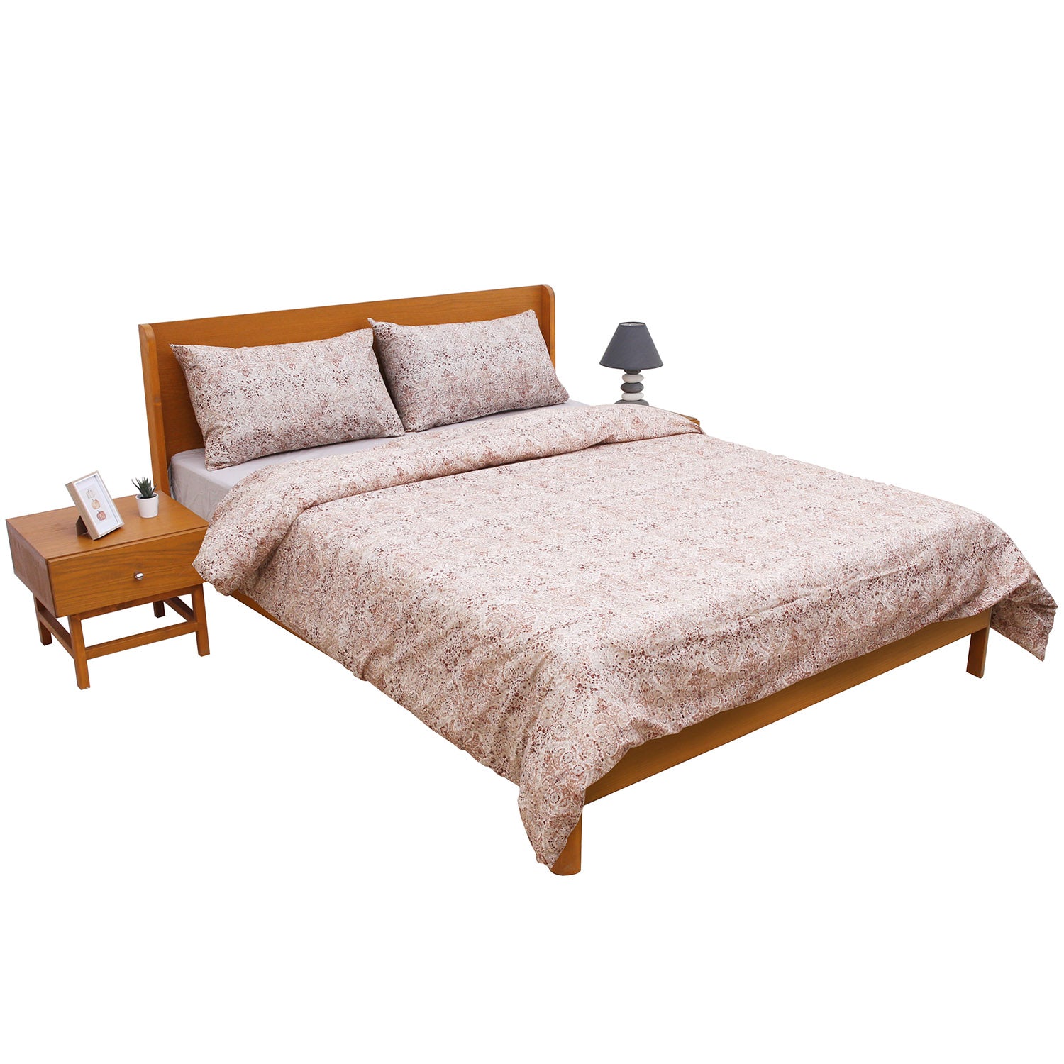 Mirage Gray Double Quilt Cover 90x96" - Habitt
