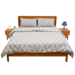 Pecan Brown Double Quilt Cover 90x96" - Habitt