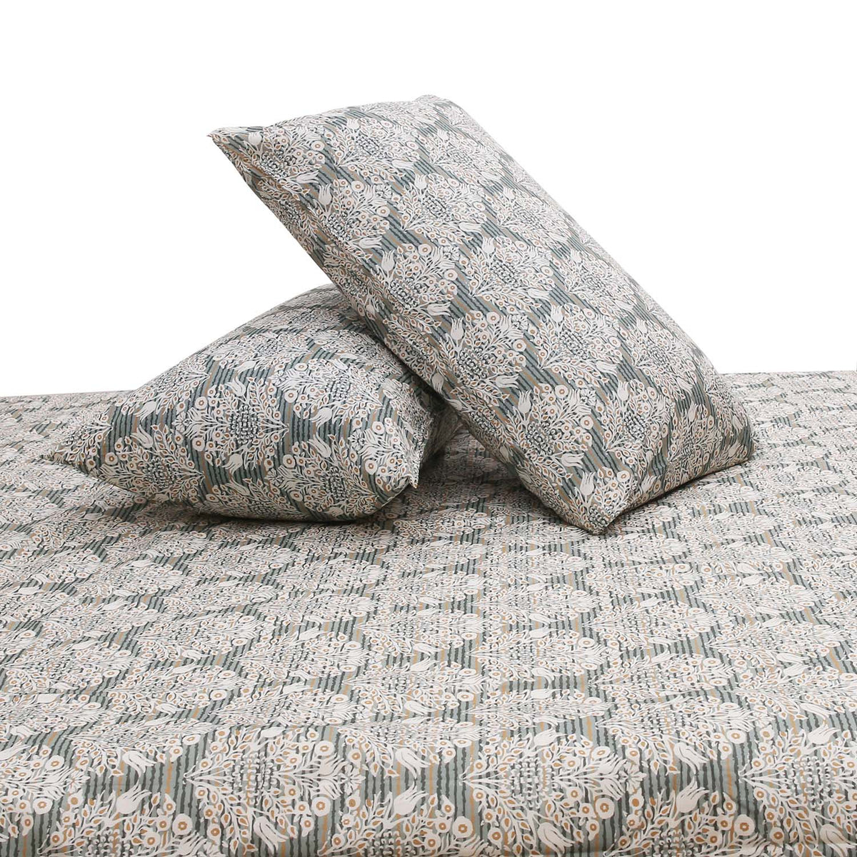 Pecan Brown Double Quilt Cover 90x96" - Habitt