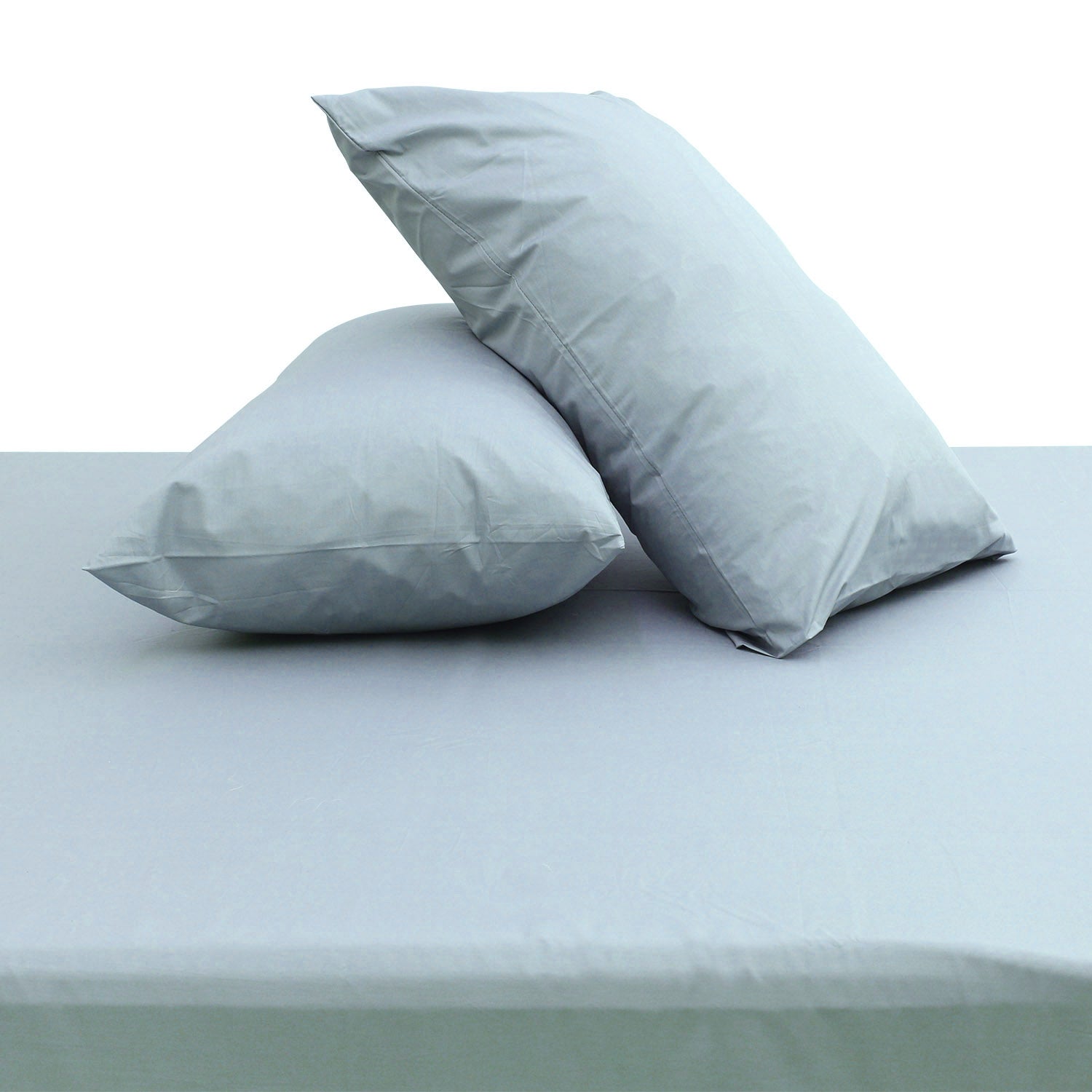 Mint Green Dyed Double Bed Sheet 96x102" – Soft Pastel Premium Bedding - Habitt