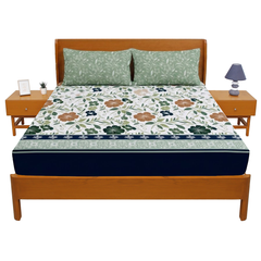Flower Edit Double Bed Sheet 94x98