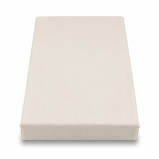 Vanilla Dyed Double Bedding Satin – Elegant Solid Color Luxury Double Bed Bedding Set