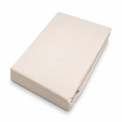 Vanilla Dyed Double Bedding Satin – Elegant Solid Color Luxury Double Bed Bedding Set