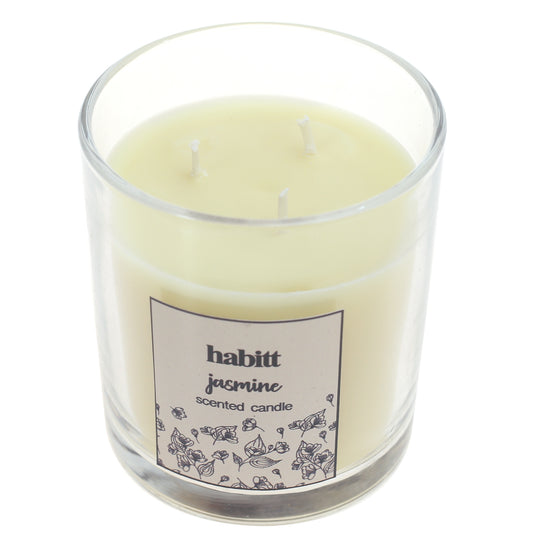 Jar Candle Jasmine 220gm - Habitt