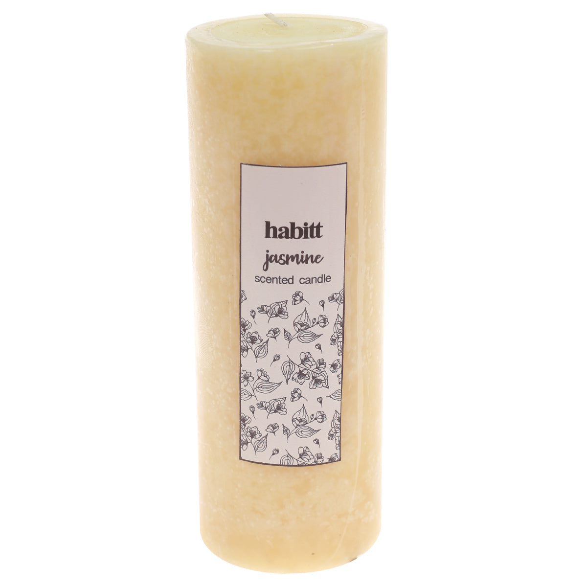 Jasmine Pillar Candle 2x6" - Habitt