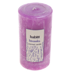Lavendor Pillar Candle 2x4" - Habitt