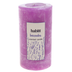 Lavendor Pillar Candle 2x4" - Habitt