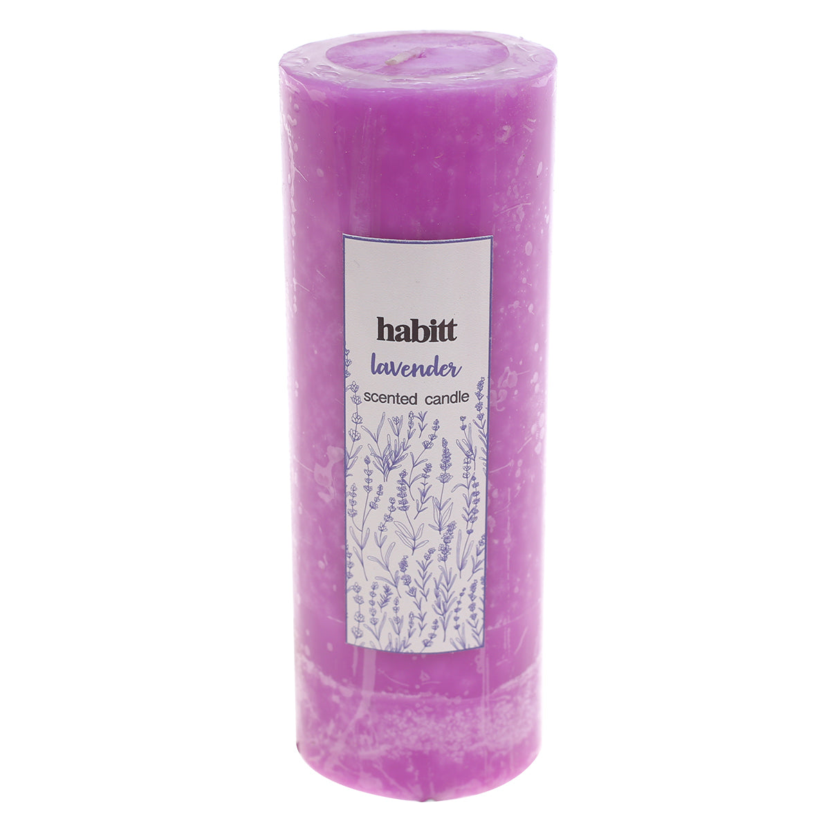 Lavendor Pillar Candle 2x6" - Habitt