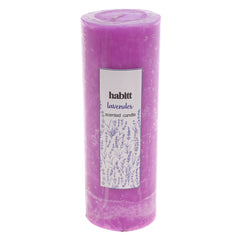 Lavendor Pillar Candle 2x6" - Habitt