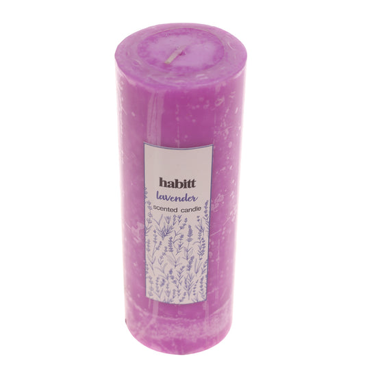 Lavendor Pillar Candle 2x6" - Habitt