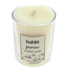 Mini Glass Jar Candle Jasmine - Habitt
