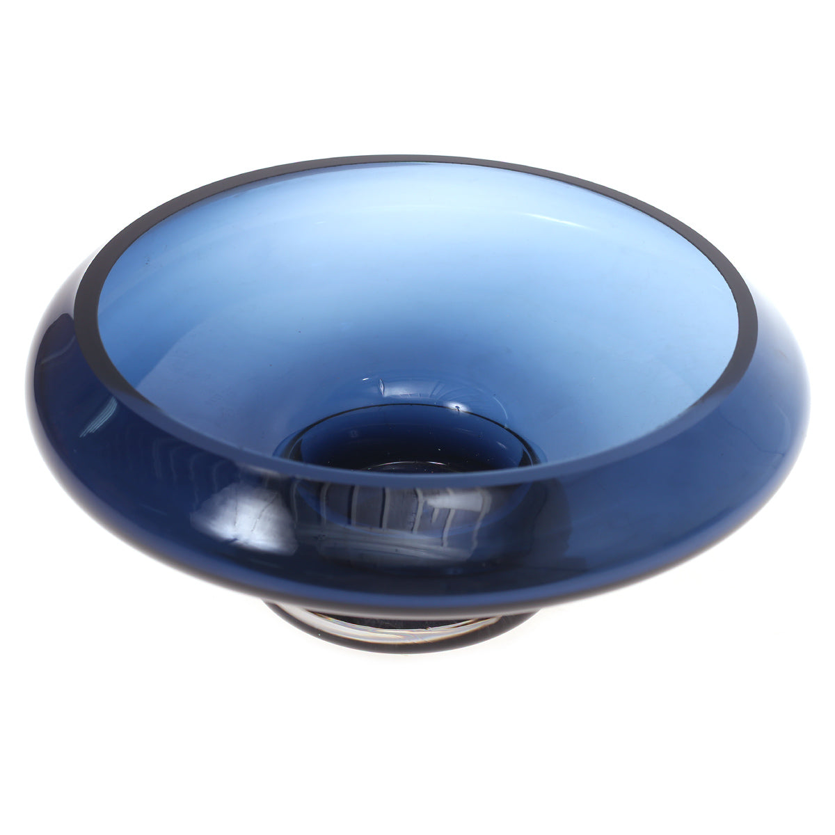 Center Piece Blue 10.67X10.67X4.5Inch HY-038 - Habitt