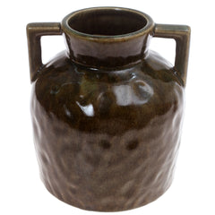 Ceramic Vase Antique Green 7.34X7.34X8.5Inch CH-009 - Habitt